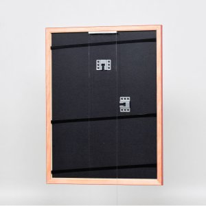 Effect houten lijst profiel 89 rood 42x59,4 cm anti-reflexglas