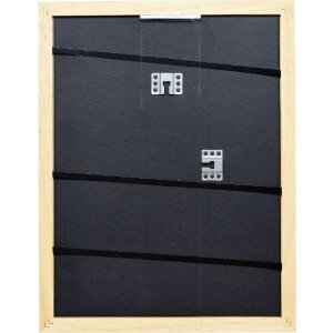 Effect Holzrahmen Profil Top Pro natuurlijke eikenhout 20x20 cm wandplaat met antireflexglas