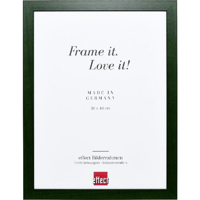 Effect Houten Fotolijst Profil Top Pro Tannengroen 50x60 cm met Antireflexglas