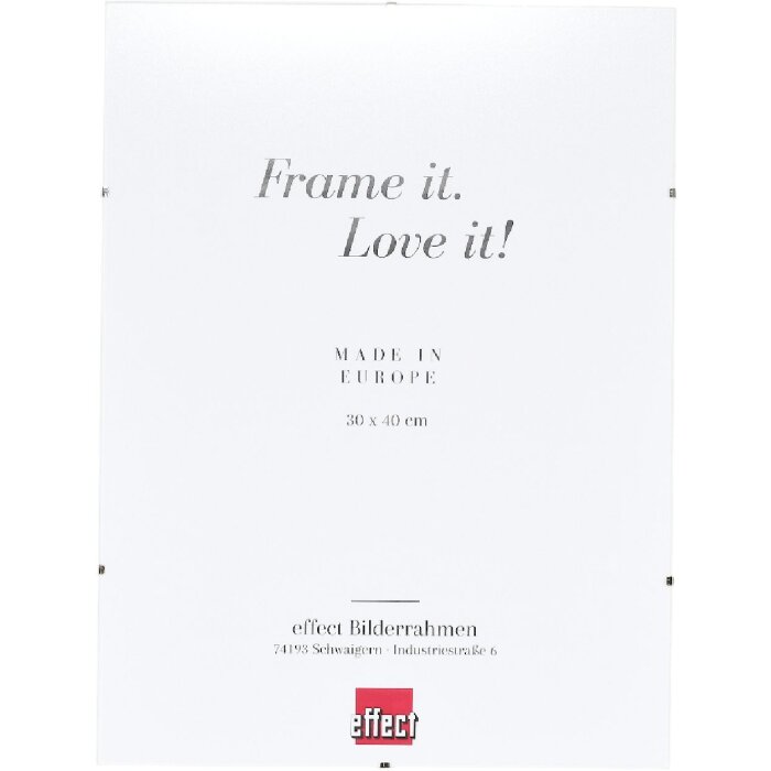 Effect A1 Brandveiligheidslijst Mini 50x60 cm met antireflexglas