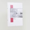 Effect clip lijst 25x35 cm acrylglas Lijstloze fotohouder voor wandmontage