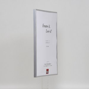 Effect kunststof lijst Art zilver 60x90 cm acrylglas
