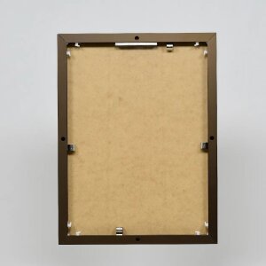 Effect aluminium fotolijst Quadro 21x29,7 cm brons acrylglas