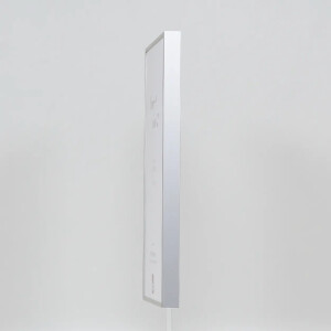 Effect aluminium fotolijst Quadro 23x70 cm zilver acrylglas
