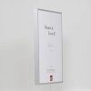 Effect aluminium fotolijst Quadro 25x60 cm zilver acrylglas MDF holle kamer