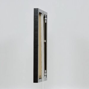 Effect aluminium fotolijst Quadro 25x60 cm antiek zilver acrylglas MDF
