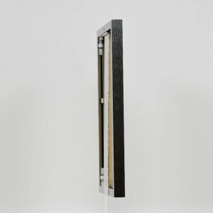 Effect aluminium fotolijst Quadro 25x60 cm antiek zilver acrylglas MDF