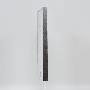Effect aluminium fotolijst Quadro 25x80 cm zilver hoogglans acrylglas