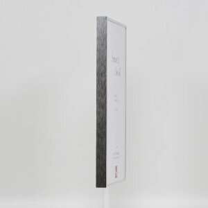 Effect aluminium fotolijst Quadro 25x80 cm zilver hoogglans acrylglas