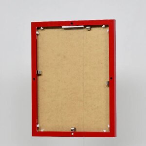Effect aluminium fotolijst Quadro 30x40 cm rood acrylglas