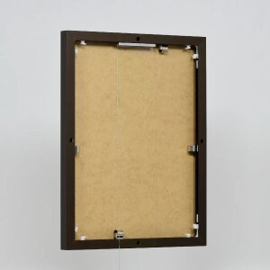 Effect aluminium fotolijst Quadro 29,7x42 cm brons acrylglas