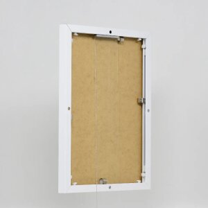 Effect aluminium fotolijst Quadro 35x100 cm wit acrylglas