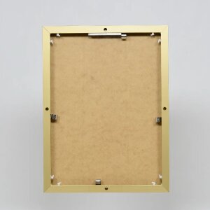 Effect aluminium fotolijst Quadro 35x100 cm goud acrylglas