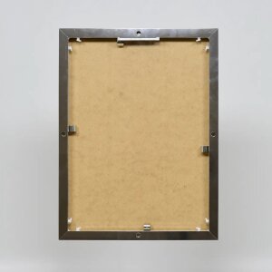 Effect aluminium fotolijst Quadro 40x40 cm zilver hoogglans acrylglas