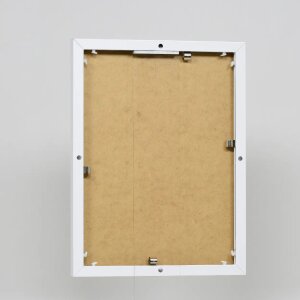 Effect aluminium fotolijst Quadro 40x50 cm wit acrylglas
