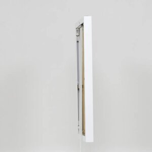 Effect aluminium fotolijst Quadro 40x50 cm wit acrylglas