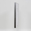 Effect Quadro aluminium fotolijst 50x75 cm zilver hoogglans acrylglas
