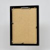 Effect aluminium fotolijst Quadro 50x75 cm zwart hoogglans acrylglas