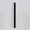 Effect aluminium fotolijst Quadro 50x75 cm zwart hoogglans acrylglas