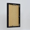 Effect aluminium fotolijst Quadro 59,4x84,1 cm zwart hoogglans acrylglas