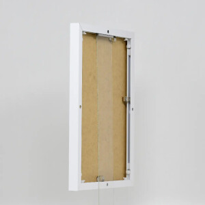 Effect aluminium fotolijst Quadro 14,8x21 cm wit acrylglas