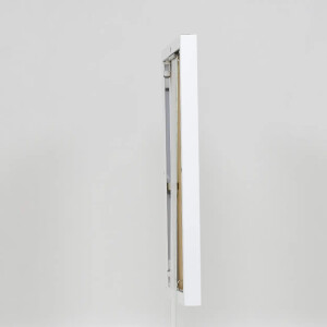 Effect aluminium fotolijst Quadro 14,8x21 cm wit acrylglas