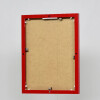 Effect aluminium fotolijst Quadro 14,8x21 cm rood acrylglas