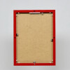 Effect aluminium fotolijst Quadro 14,8x21 cm rood acrylglas