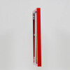 Effect aluminium fotolijst Quadro 14,8x21 cm rood acrylglas