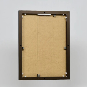 Effect aluminium fotolijst Quadro 14,8x21 cm brons acrylglas