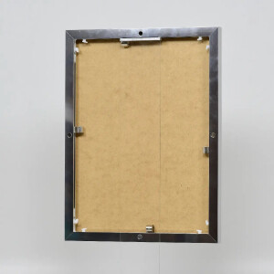 Effect aluminium fotolijst Quadro 14,8x21 cm zilver hoogglans acrylglas
