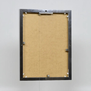 Effect aluminium fotolijst Quadro 14,8x21 cm zilver hoogglans acrylglas