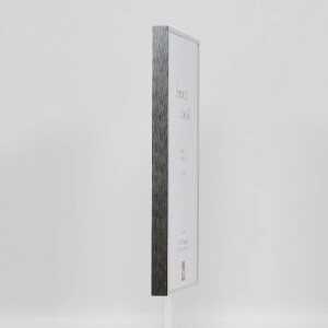 Effect aluminium fotolijst Quadro 14,8x21 cm zilver hoogglans acrylglas