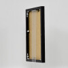 Effect aluminium fotolijst Quadro 14,8x21 cm zwart hoogglans acrylglas