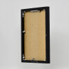 Effect aluminium fotolijst Quadro 14,8x21 cm zwart hoogglans acrylglas