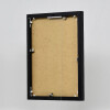Effect aluminium fotolijst Quadro 14,8x21 cm zwart hoogglans acrylglas