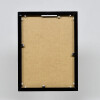 Effect aluminium fotolijst Quadro 14,8x21 cm zwart hoogglans acrylglas