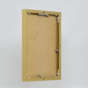 Effect aluminium fotolijst Quadro 61x91,5 cm goud acrylglas