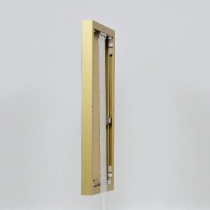 Effect aluminium fotolijst Quadro 61x91,5 cm goud acrylglas