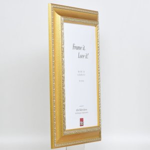 Effect barok fotolijst profiel 31 goud 50x100 cm Acrylglas