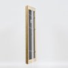 Effect houten barok lijst Profiel 37 antiek zilver 21x28 cm Acrylglas