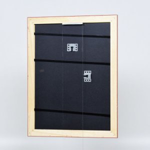 Effect houten barok lijst profiel 37 antiek zilver 25x30 cm Acrylglas