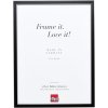 Effect massief houten fotolijst profiel 39 zwart 14,8x21 cm Acrylglas