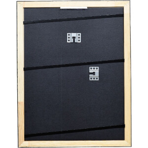 Effect Holz-Bilderrahmen Profil 40 Zilver 25x30 cm Acrylglas