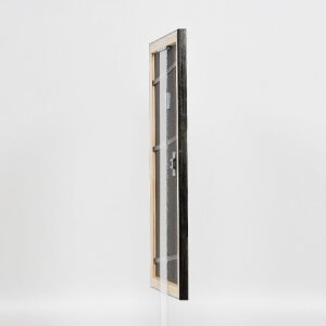 Effect Holz-Bilderrahmen Profil 40 Platin 50x65 cm Acrylglas