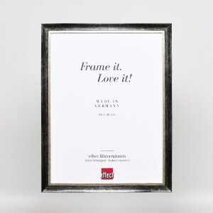 Effect Houten Fotolijst Platin 50x70 cm met Acrylglas