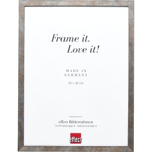 Effect houten fotolijst 42 met anthrazit kleur acrylglas...