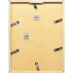 Clayre & Eef effect houten lijst met acrylglas zilver 50x75 cm