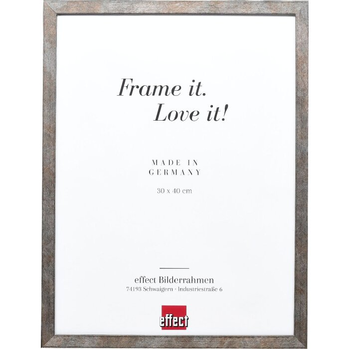 Effect Houten Fotolijst Anthraziet 62x93 cm