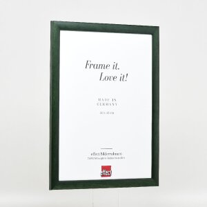 Effect Holz-Bilderrahmen Profil 43 tannengroen 20x20 cm kunstglas